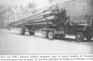 Transport pour la scierie LARESCHE